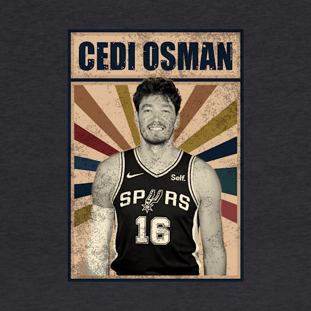 San Antonio Spurs Cedi Osman by RobinaultCoils